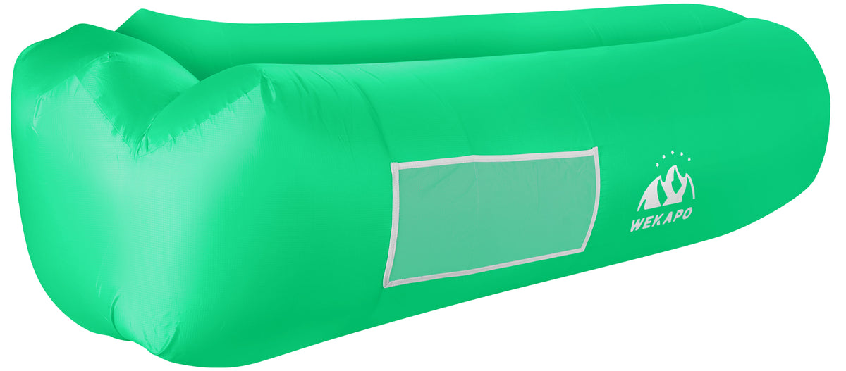 WEKAPO Inflatable Lounger Air Sofa,Green