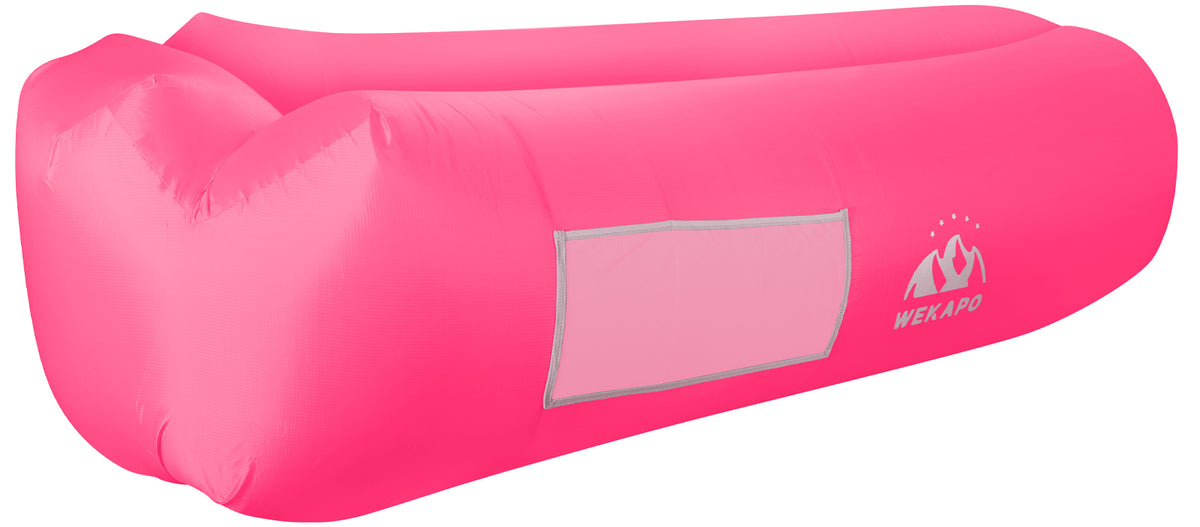 WEKAPO Inflatable Lounger Air Sofa,Pink